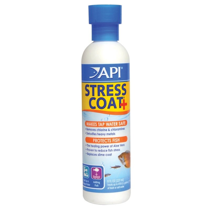 API Stress Coat + Fish and Tap Water Conditioner - Scales & Tails Exotic Pets