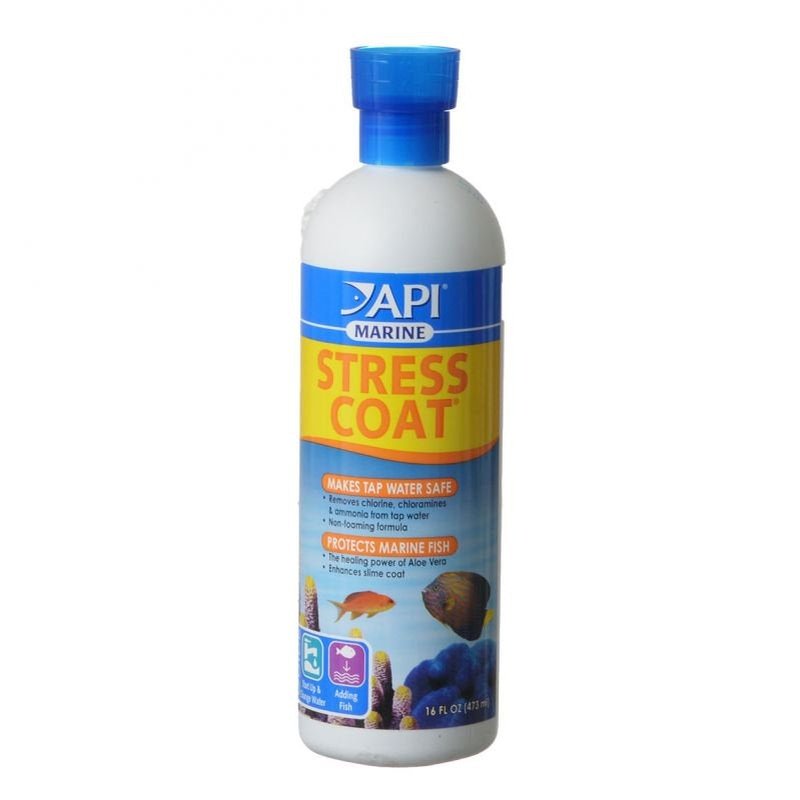 API Marine Stress Coat Makes Tap Water Safe - Scales & Tails Exotic Pets