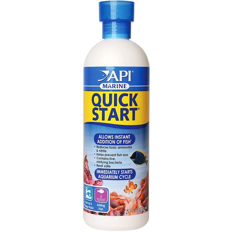 API Marine Quick Start Allows Instant Addition of Fish - Scales & Tails Exotic Pets