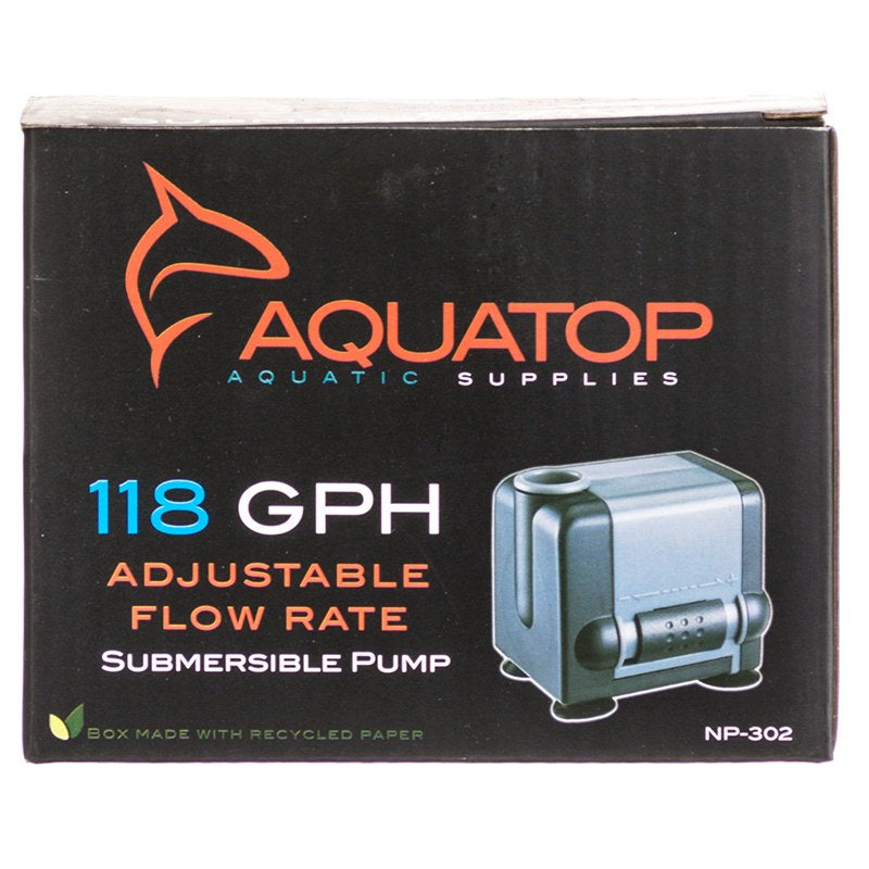 Aquatop Adjustable Flow Rate Submersible Pump for Aquariums - Scales & Tails Exotic Pets