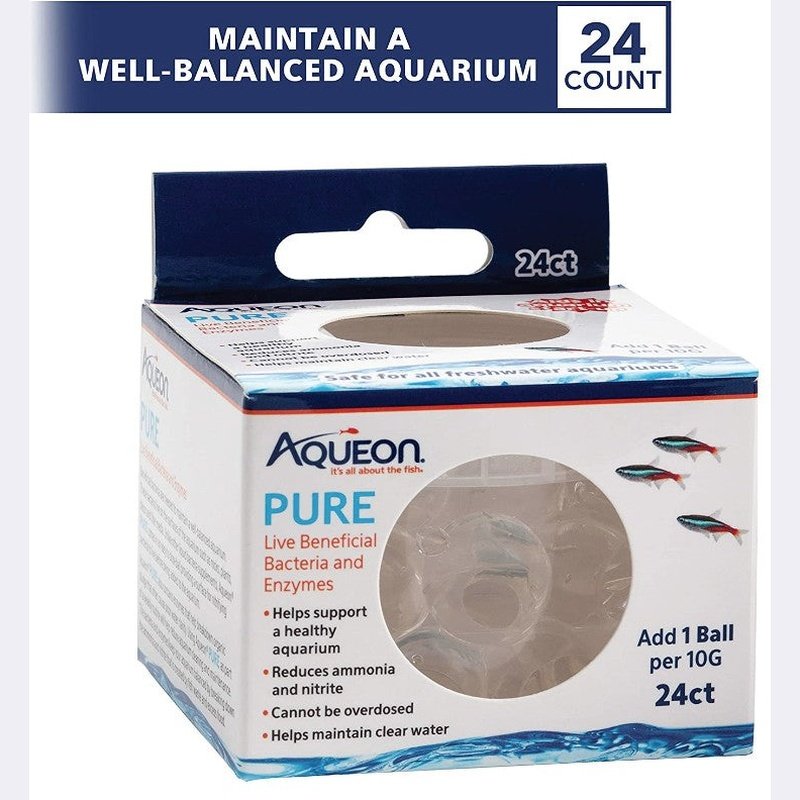 Aqueon Pure Live Beneficial Bacteria and Enzymes for Aquariums - Scales & Tails Exotic Pets