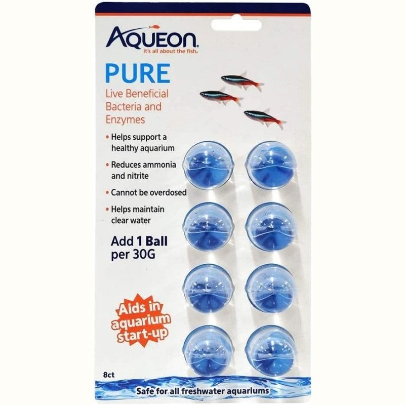 Aqueon Pure Live Beneficial Bacteria and Enzymes for Aquariums - Scales & Tails Exotic Pets
