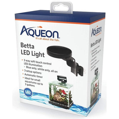 Aqueon Betta LED Light for Aquariums up to 3 Gallons - Scales & Tails Exotic Pets