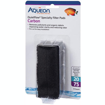Aqueon Carbon for QuietFlow LED Pro Power Filter 20/75 - Scales & Tails Exotic Pets