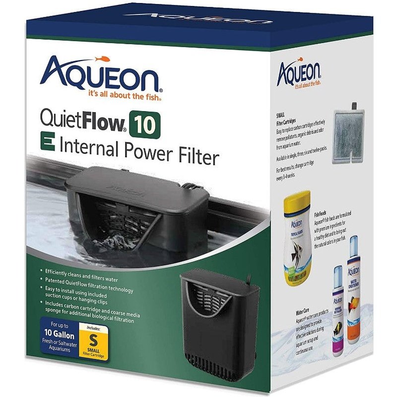 Aqueon Quietflow E Internal Power Filter for Aquariums - Scales & Tails Exotic Pets