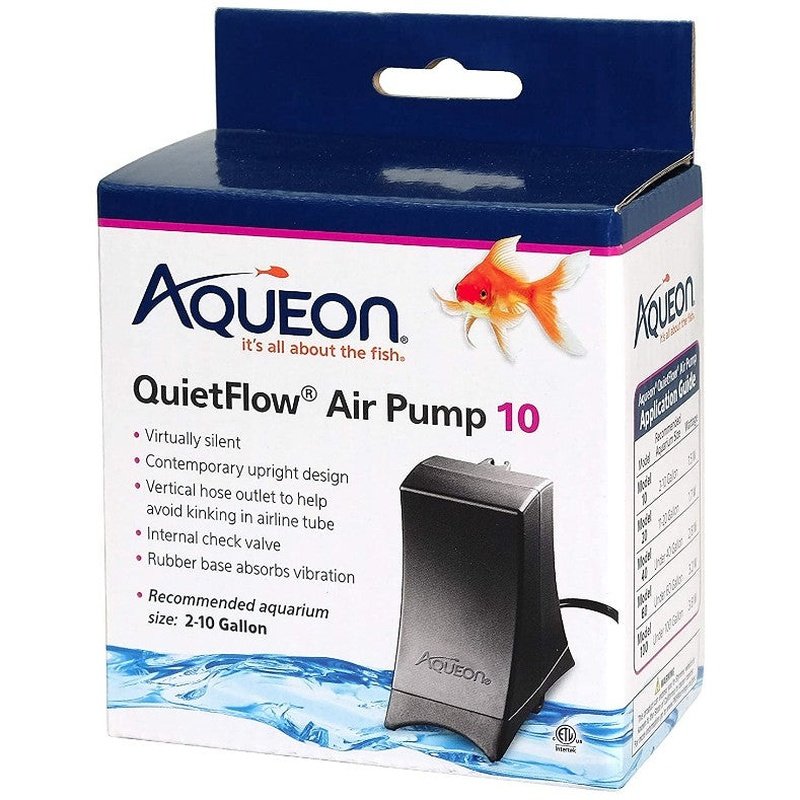 Aqueon QuietFlow Air Pump for Aquariums - Scales & Tails Exotic Pets