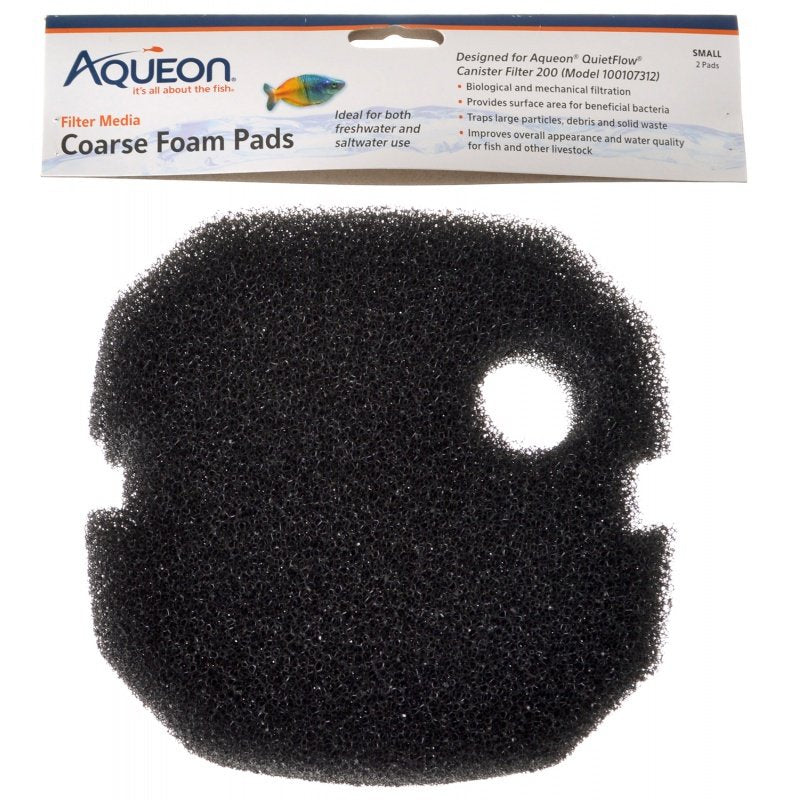 Aqueon Coarse Foam Pads Large for QuietFlow 300 and 400 Canister Filters - Scales & Tails Exotic Pets