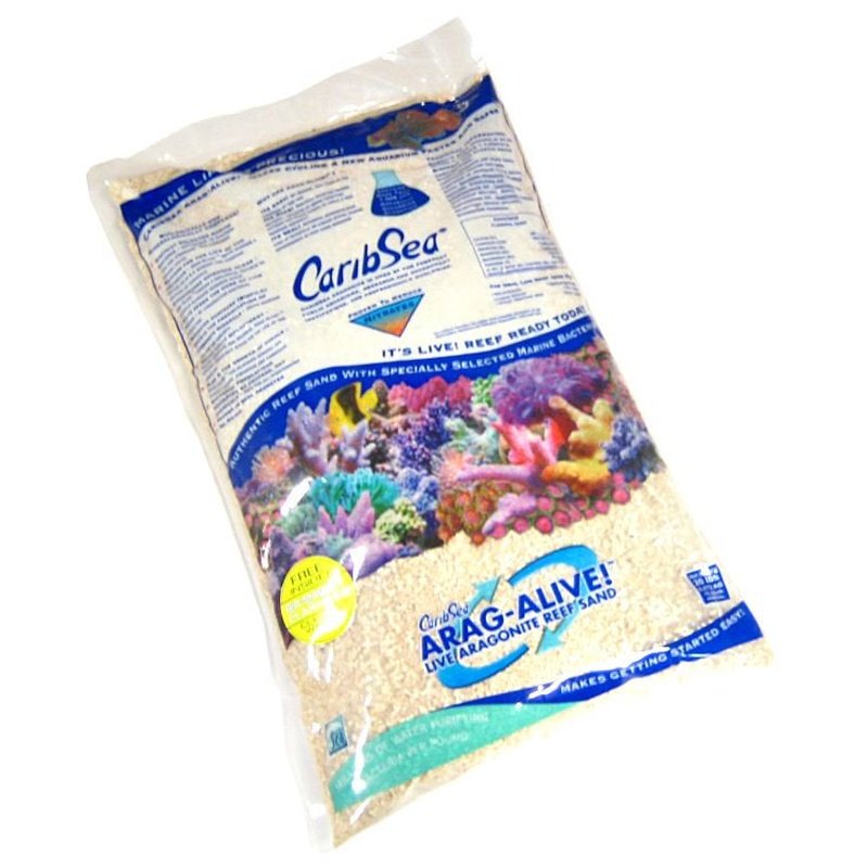 CaribSea Arag-Alive Saltwater Gravel Special Grade Reef Sand - Scales & Tails Exotic Pets