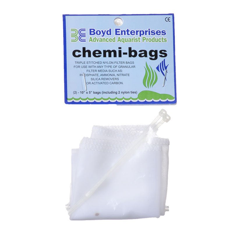 Boyd Enterprises Chemi-Bags for Use with Phosphate, Ammonia, Nitrate Removers or Activated Carbon - Scales & Tails Exotic Pets