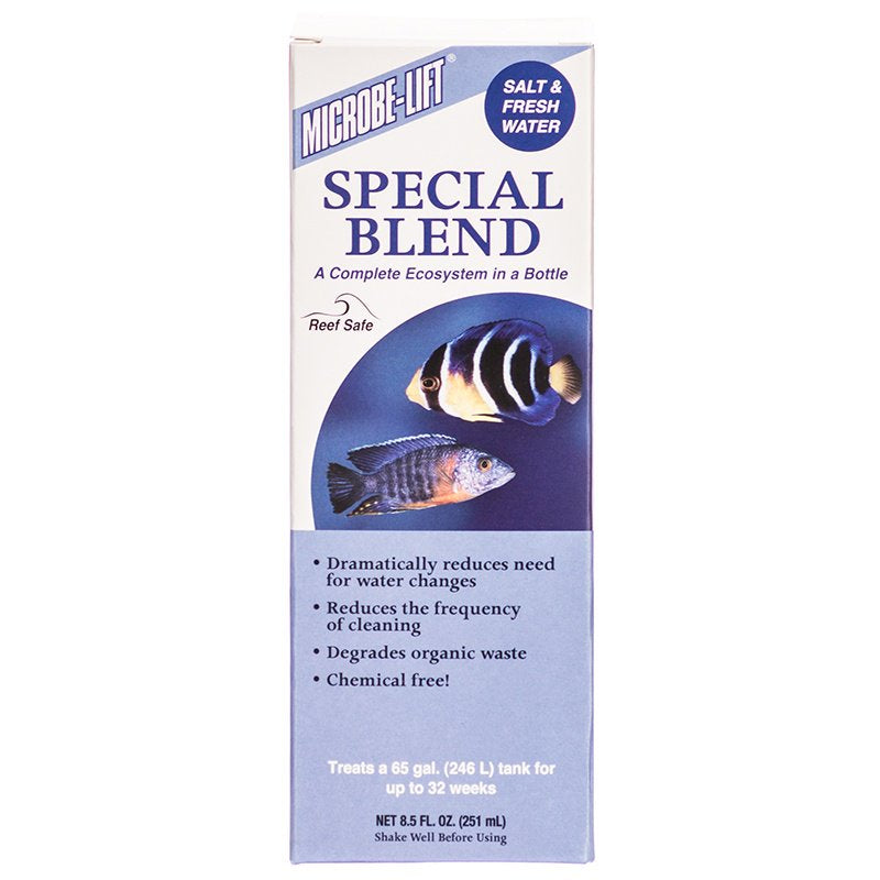 Microbe-Lift Special Blend A Complete Ecosystem in a Bottle for Saltwater and Freshwater Aquariums - Scales & Tails Exotic Pets