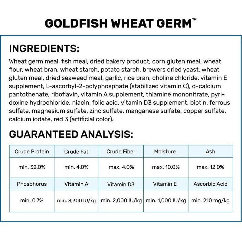 Hikari Goldfish Wheat Germ Mini Pellet - Scales & Tails Exotic Pets