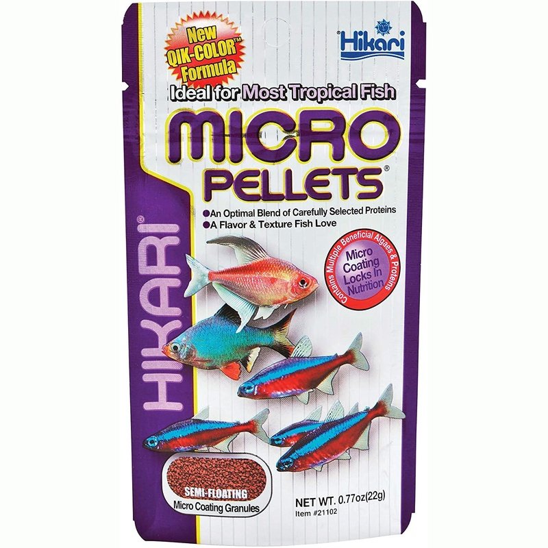 Hikari Micro Pellets Tropical Fish Food - Scales & Tails Exotic Pets