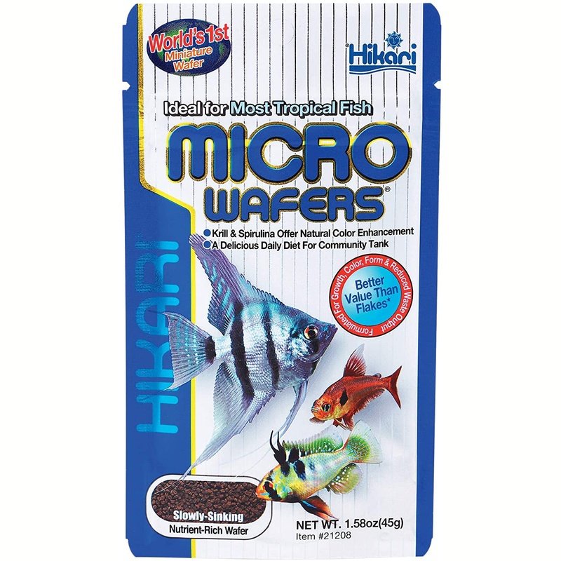 Hikari Micro Wafers Sinking Tropical Food - Scales & Tails Exotic Pets