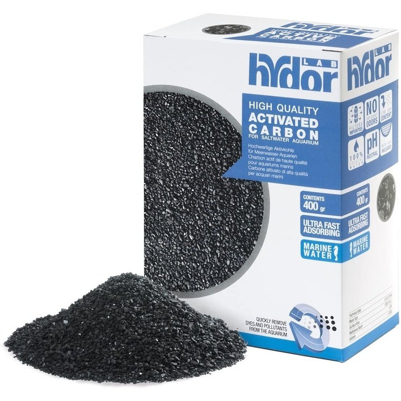Hydor High Quality Activated Carbon for Saltwater Aquarium - Scales & Tails Exotic Pets