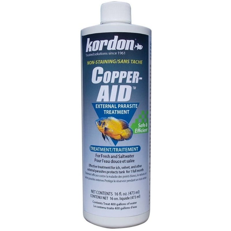 Kordon Copper Aid External Parasite Treatment Non-Staining - Scales & Tails Exotic Pets
