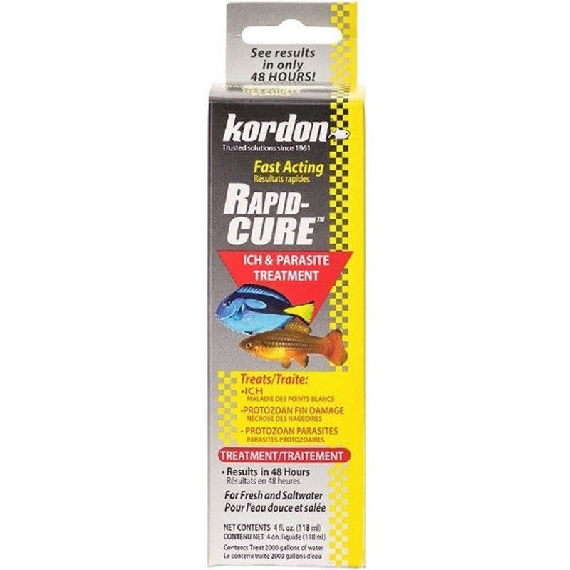 Kordon Rapid Cure Ich and Parasite Treatment - Scales & Tails Exotic Pets