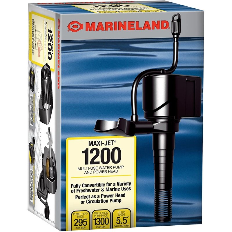 Marineland Maxi Jet Water Pump and Powerhead for Aquariums - Scales & Tails Exotic Pets