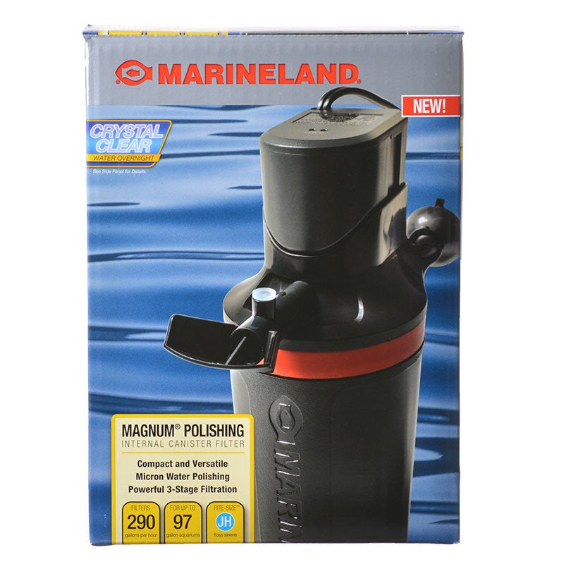 Marineland Magnum Polishing Internal Canister Filter for Aquariums - Scales & Tails Exotic Pets