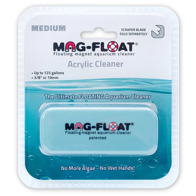 Mag Float Floating Magnum Aquarium Cleaner Acrylic Cleaner - Scales & Tails Exotic Pets