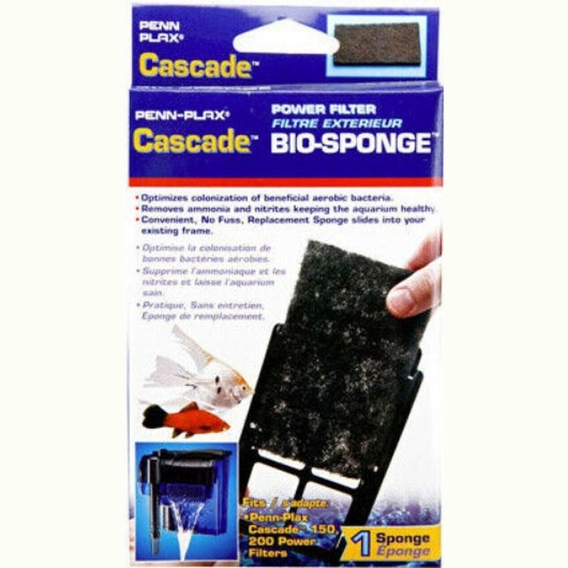 Cascade 150 and 200 Power Filter Bio-Sponge Cartridge - Scales & Tails Exotic Pets