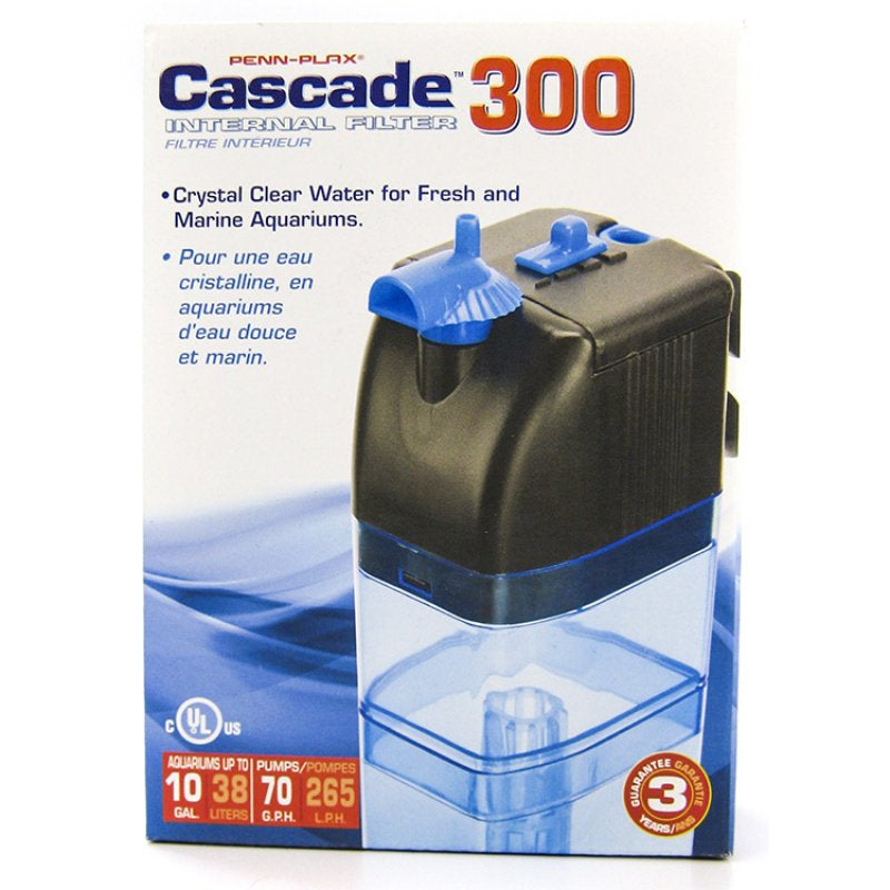 Penn Plax Cascade Internal Filter for Aquariums - Scales & Tails Exotic Pets