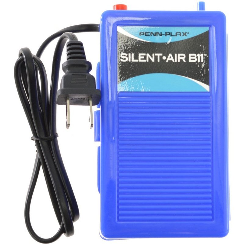 Penn Plax Silent Air B11 Battery Powered Air Pump - Scales & Tails Exotic Pets