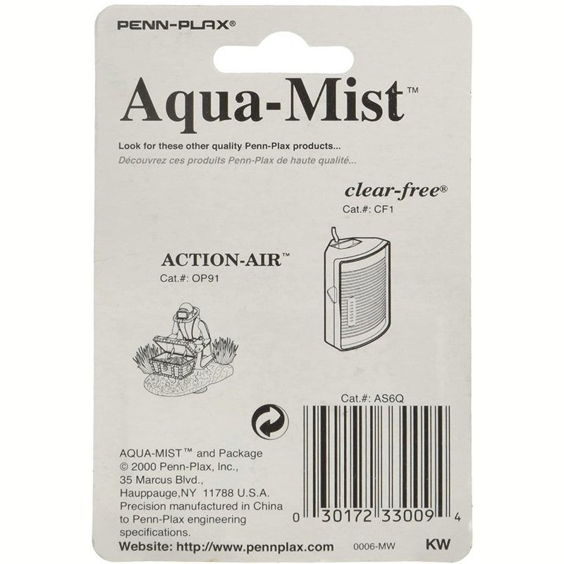 Penn Plax Aqua Mist Airstone Cylinder - Scales & Tails Exotic Pets