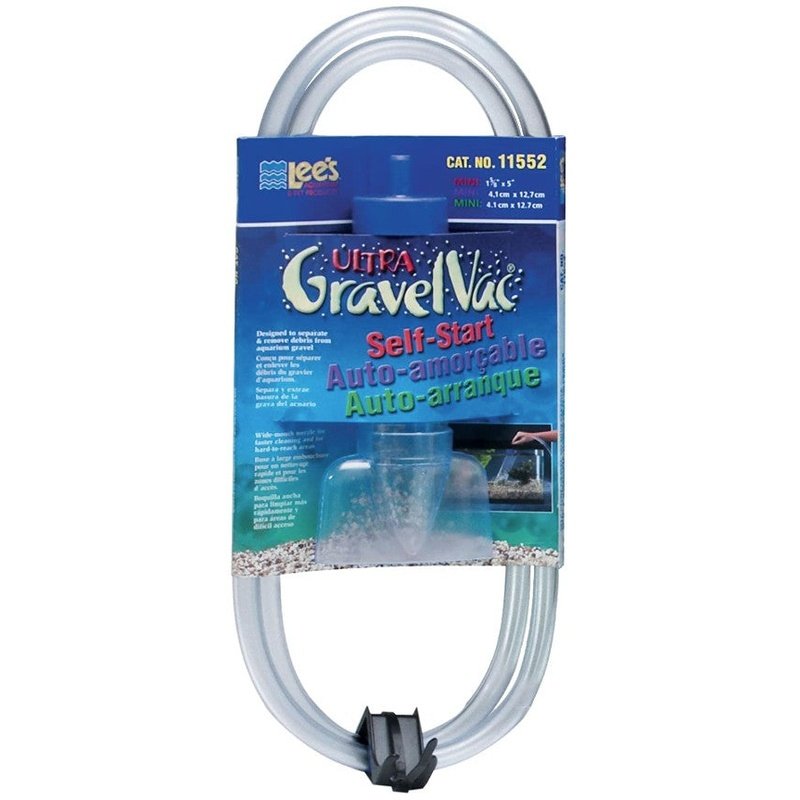 Lees Ultra Gravel Vac Self Start With Wide Mouth Nozzle - Scales & Tails Exotic Pets
