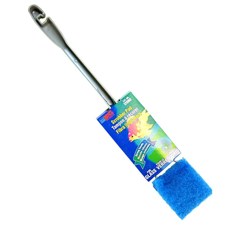 Lees Coarse Scrubber Pad with Handle for Glass Aquariums - Scales & Tails Exotic Pets