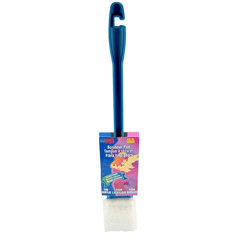 Lees Long Handle Glass or Acrylic Scrubber - Scales & Tails Exotic Pets