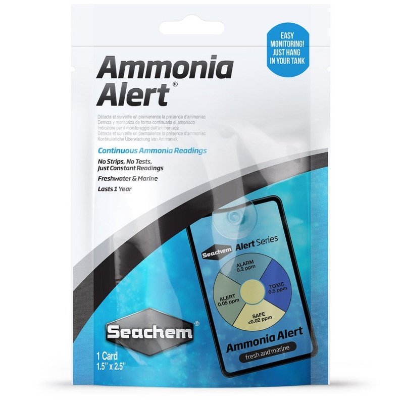 Seachem Ammonia Alert Sensor for Fresh and Saltwater Aquariums - Scales & Tails Exotic Pets