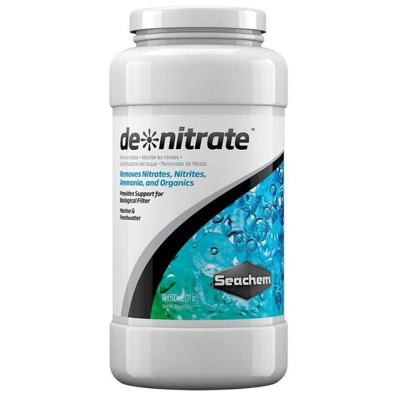 Seachem De-Nitrate Nitrate Remover - Scales & Tails Exotic Pets