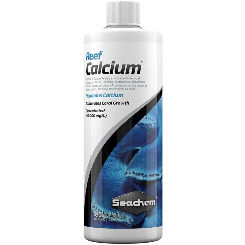 Seachem Reef Calcium Maintains Calcium and Accelerates Coral Groth in Aquariums - Scales & Tails Exotic Pets