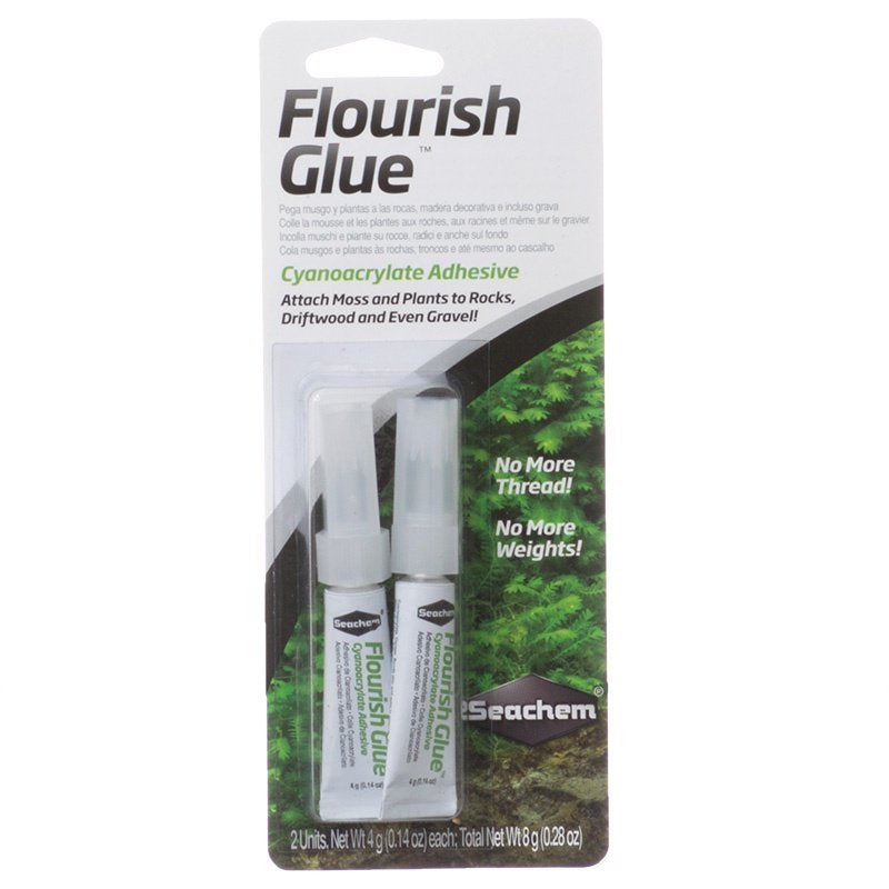 Seachem Flourish Glue Cyanoacrylate Adhesive for Aquariums - Scales & Tails Exotic Pets