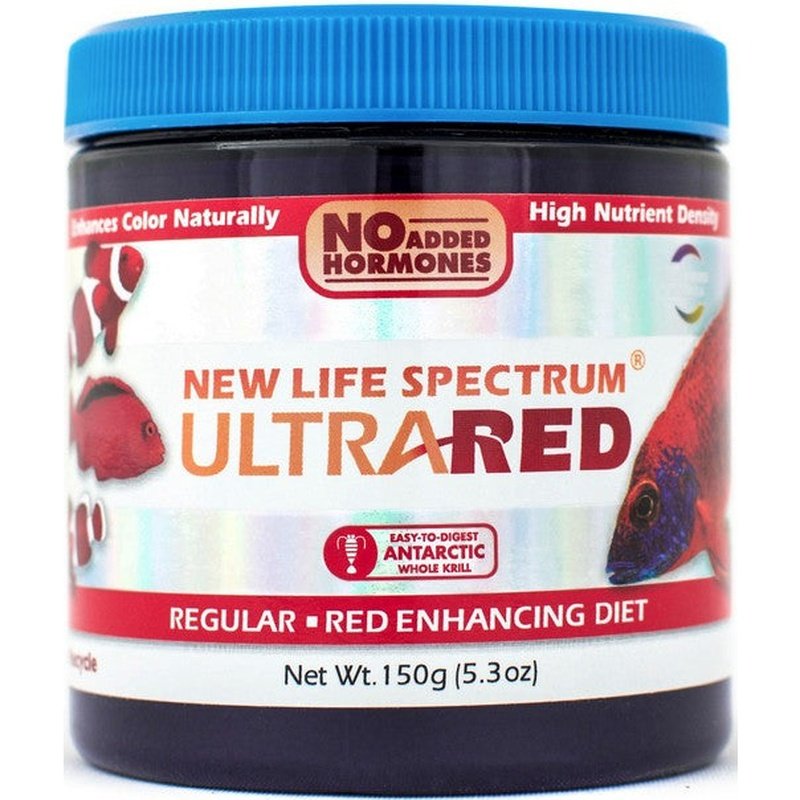 New Life Spectrum UltraRed Regular Sinking Pellets - Scales & Tails Exotic Pets