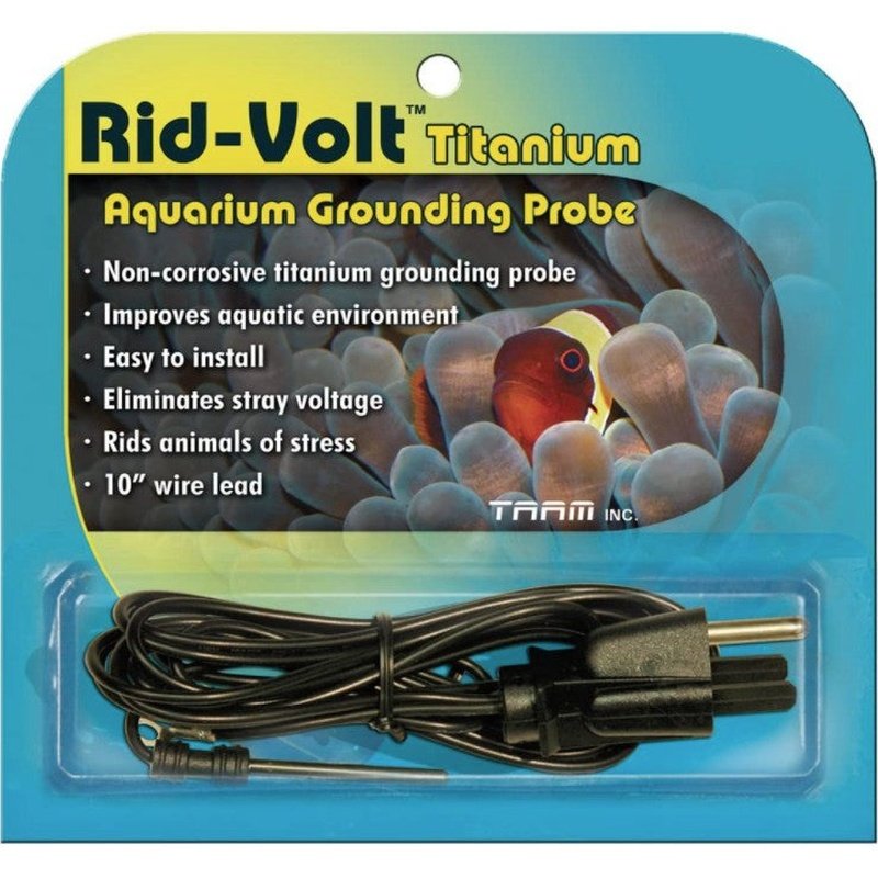 Rio Rid-Volt Titanium Aquarium Grounding Probe - Scales & Tails Exotic Pets