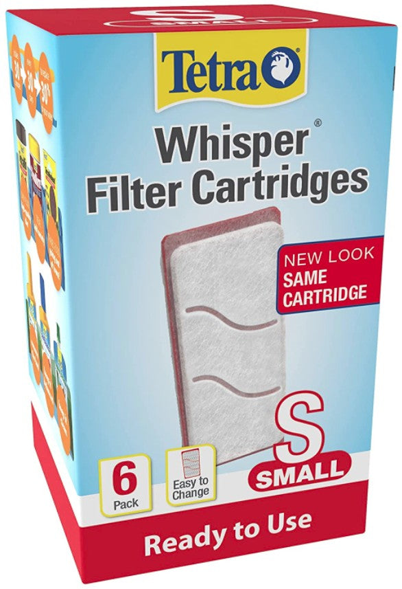Tetra Whisper Filter Cartridges Bio-Bag Disposable Filter Cartridges for Aquariums Small - Scales & Tails Exotic Pets