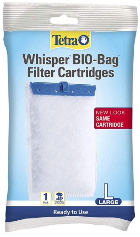 Tetra Whisper Bio-Bag Disposable Filter Cartridges Large - Scales & Tails Exotic Pets