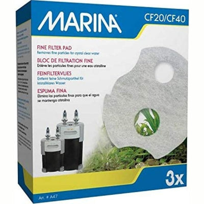 Marina Canister Filter Replacement Fine Filter Pad for CF20/CF40 - Scales & Tails Exotic Pets