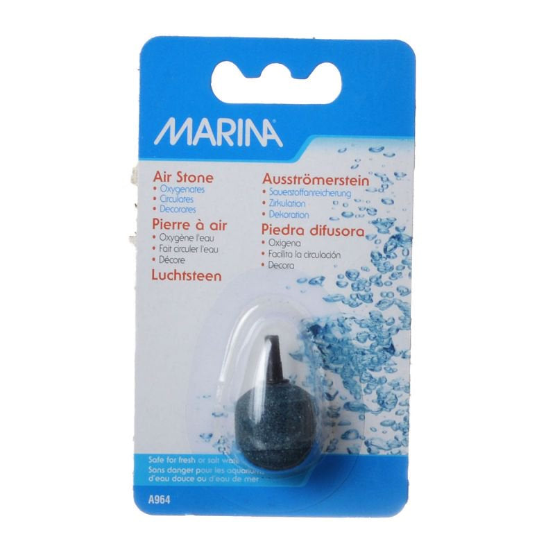 Marina Air Stone Round for Aquariums - Scales & Tails Exotic Pets