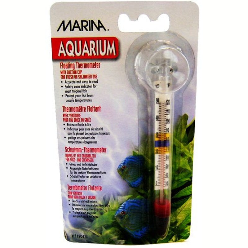 Marina Large Floating Aquarium Thermometer - Scales & Tails Exotic Pets