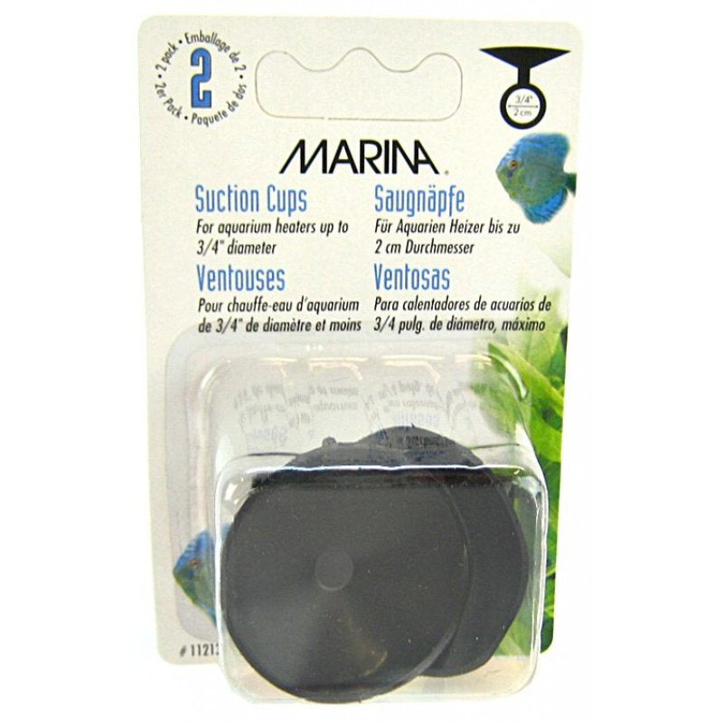 Marina Suction Cups for Aquarium Heaters Black - Scales & Tails Exotic Pets