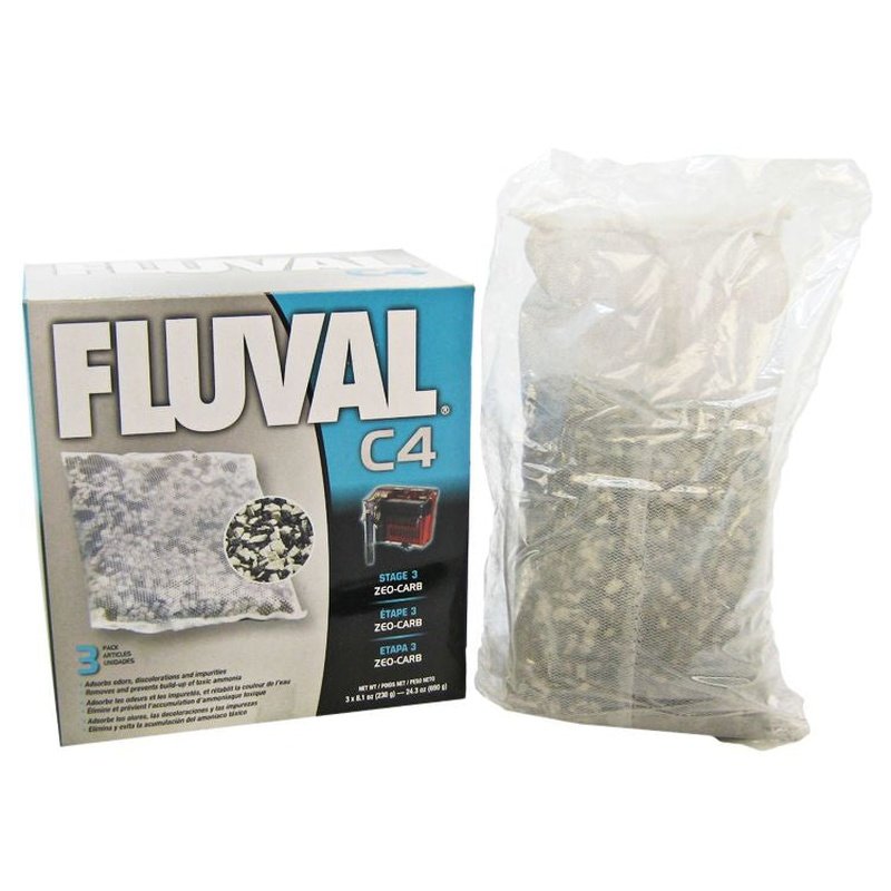 Fluval Zeo-Carb for Fluval C4 - Scales & Tails Exotic Pets