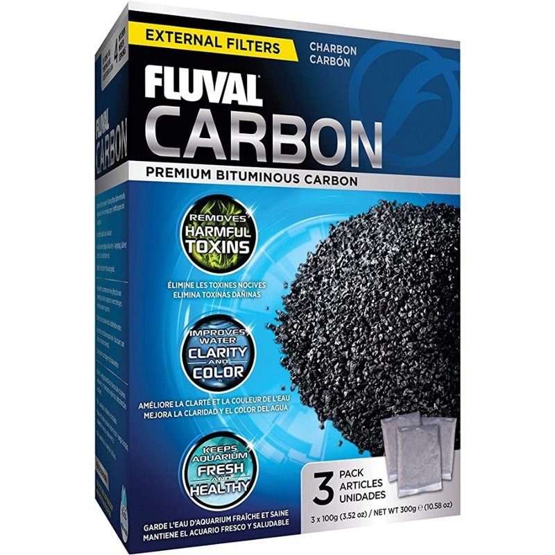 Fluval Carbon Bags for Fluval Aquarium Filters - Scales & Tails Exotic Pets