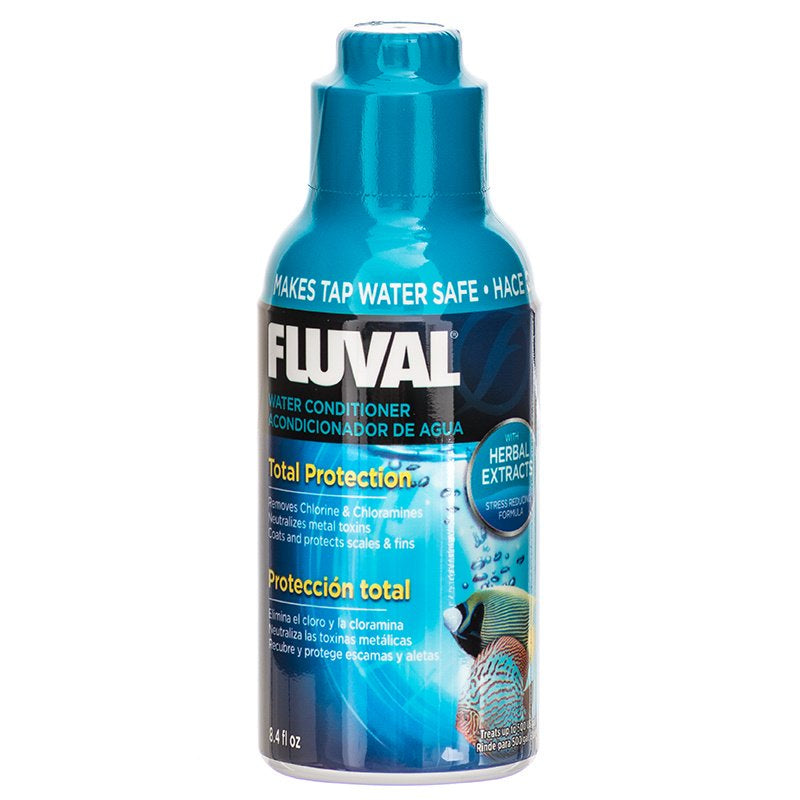 Fluval Water Conditioner with Herbal Extracts Makes Tap Water Safe for Aquariums - Scales & Tails Exotic Pets